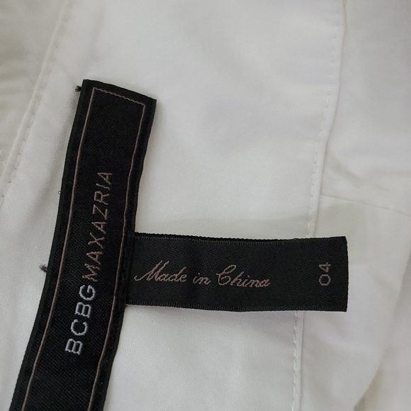 BCBGMaxAzria Kerry Coral Reef Ruffle V-Neck Mini Dress, Size 4 - Picture 10 of 11